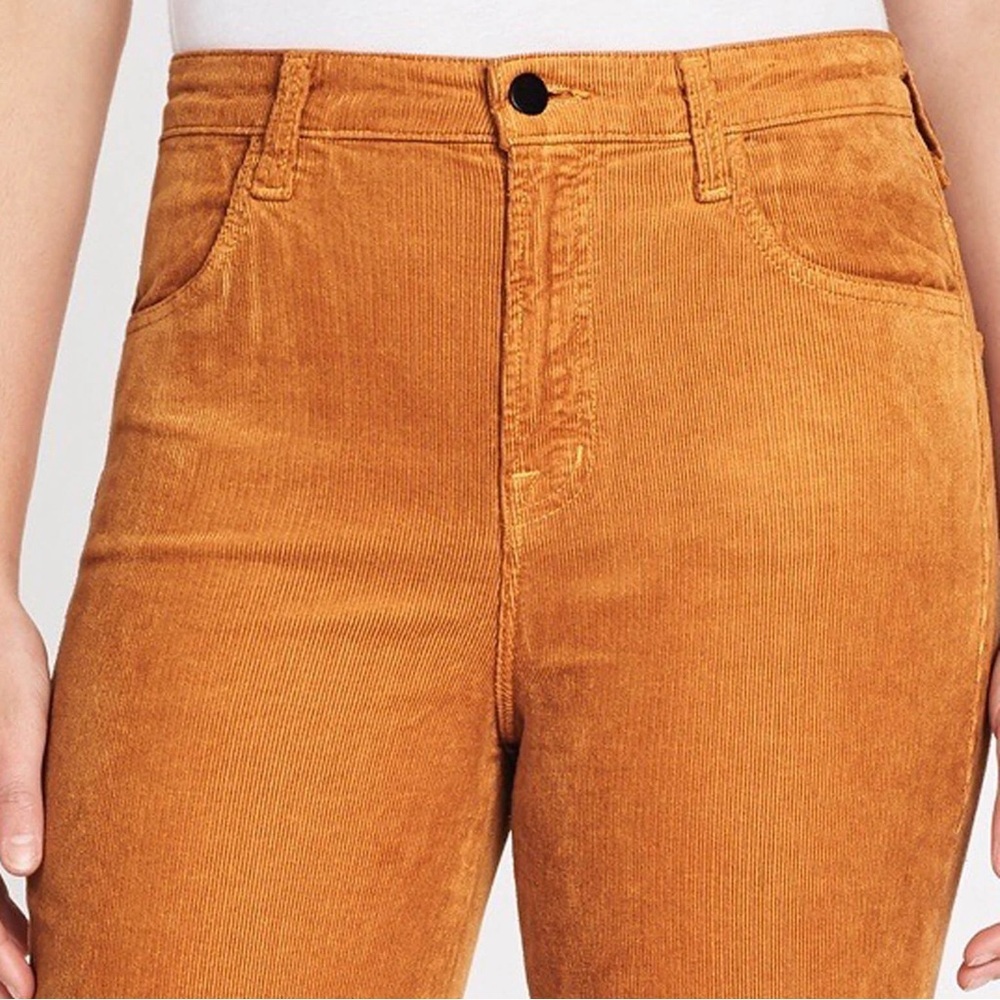 J Brand Joan Crop High Rise Cord in Titan, 26 - Picture 5 of 16